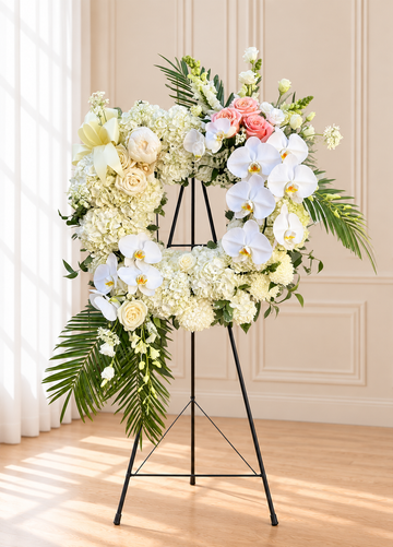 Everlasting Love Standing Wreath