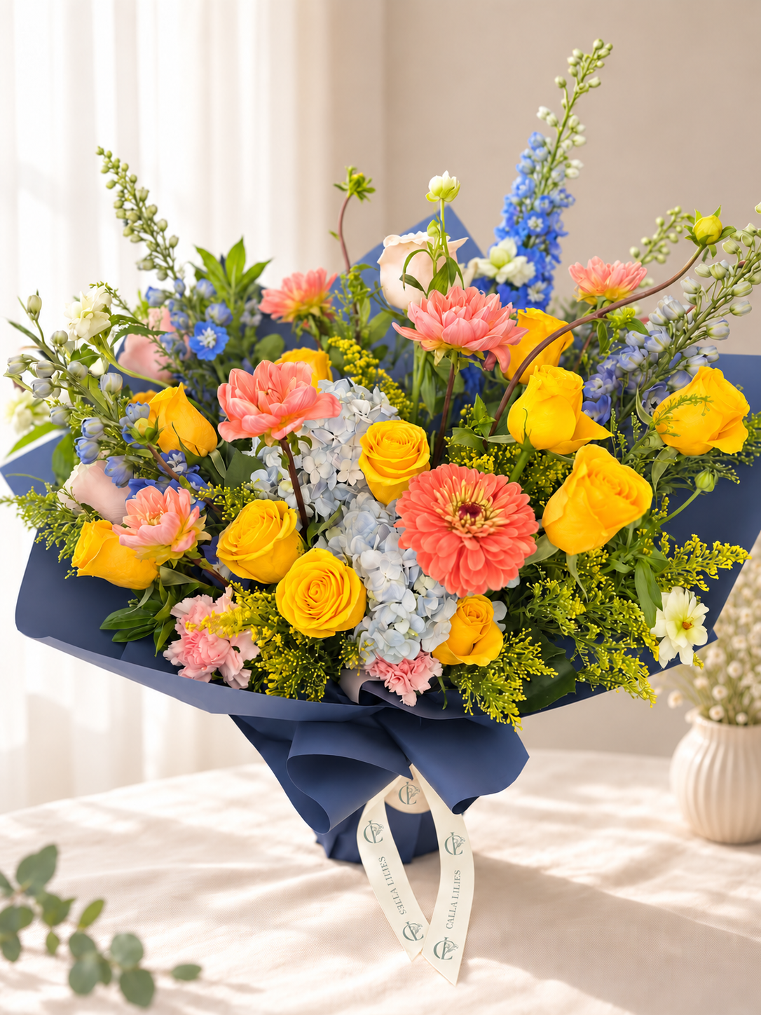 Sunshine & Sky Bouquet